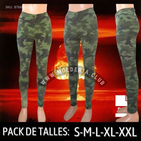 Patrón de Costura Leggins Cintura Pico En V
