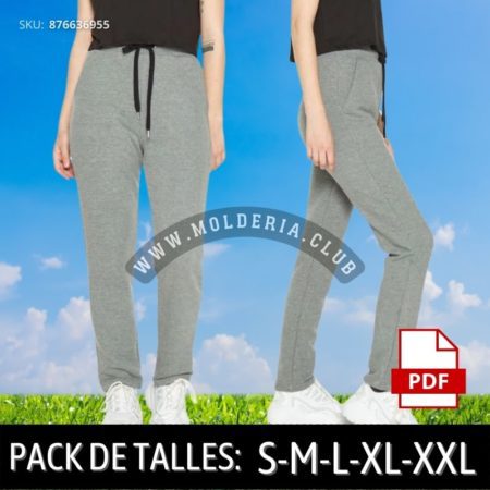 Patrón de Costura Jogger Mujer