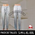 Molde Digital Pantalon Pijama Mujer