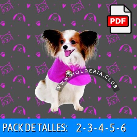 patron de costura Capita Francesa para Perros